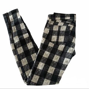 Rag & Bone White Buffalo Print Skinny Jean Size 25